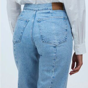 Madewell 24 Emmett Wide-Leg Crop Jean: Welt Pocket Edition